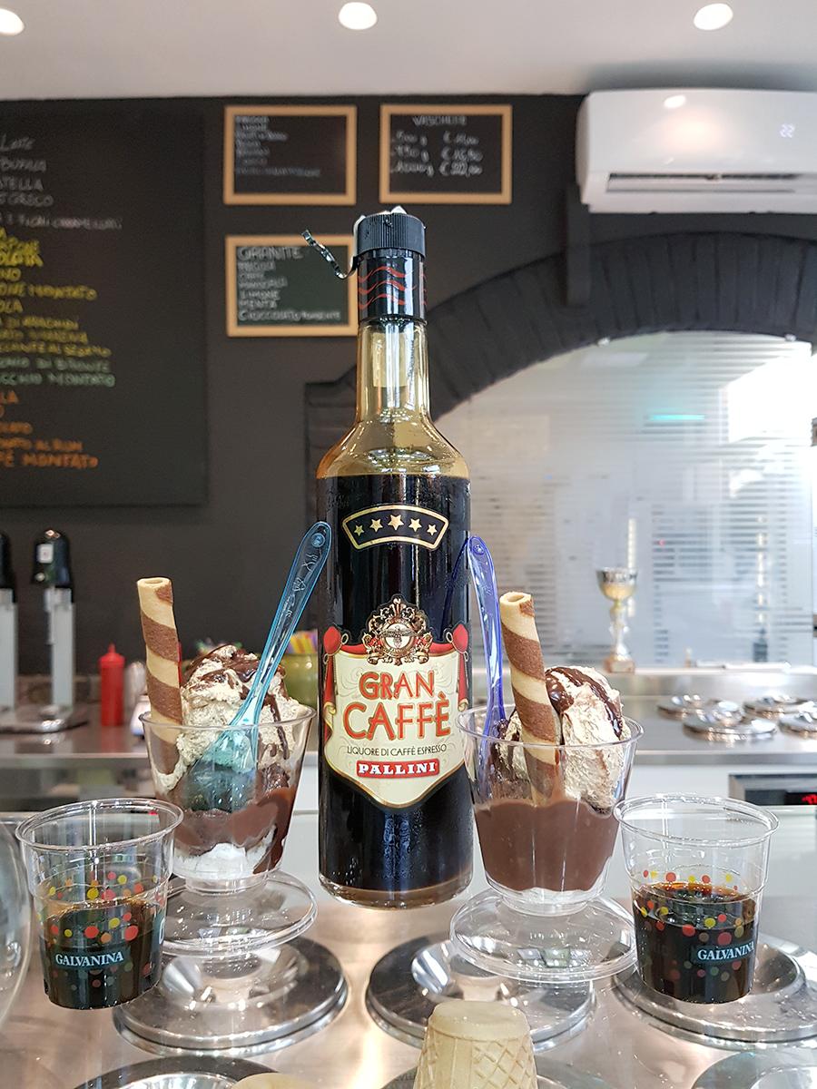 degustazione gelato liquori luglio 2018 liquore caffe