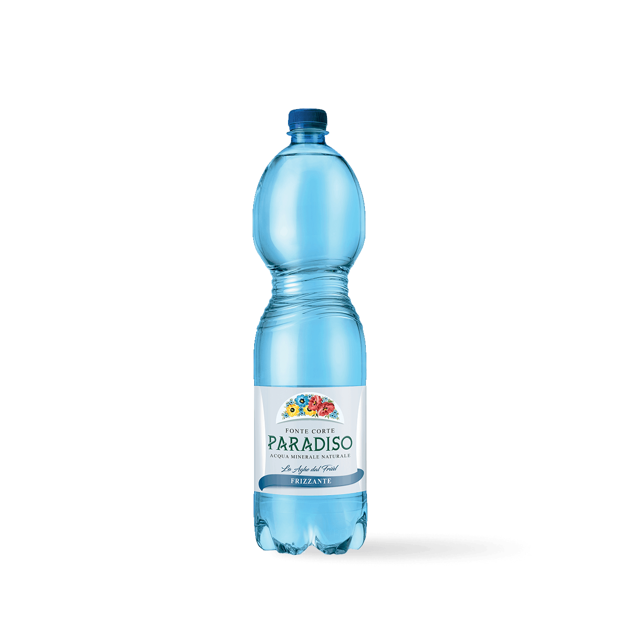 6 bottiglie ACQUA MINERALE FRIZZANTE FONTE CORTE PARADISO SAN BENEDETTO 1,5 L PET