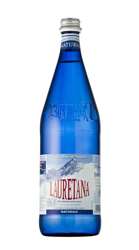 12 bottiglie ACQUA LAURETANA NATURALE 1 litro