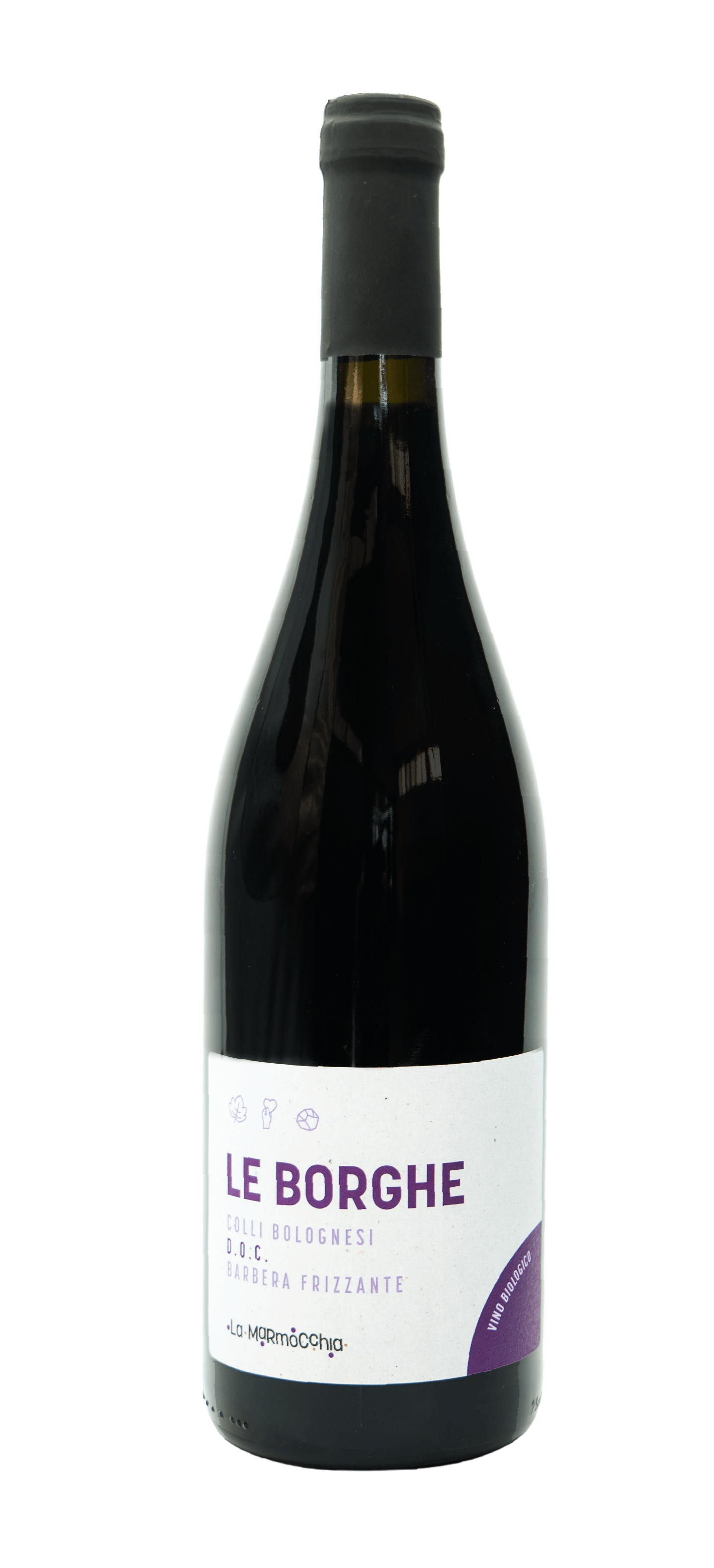 .LA MARMOCCHIA BARBERA FRIZZANTE DOC da 0,75 litri