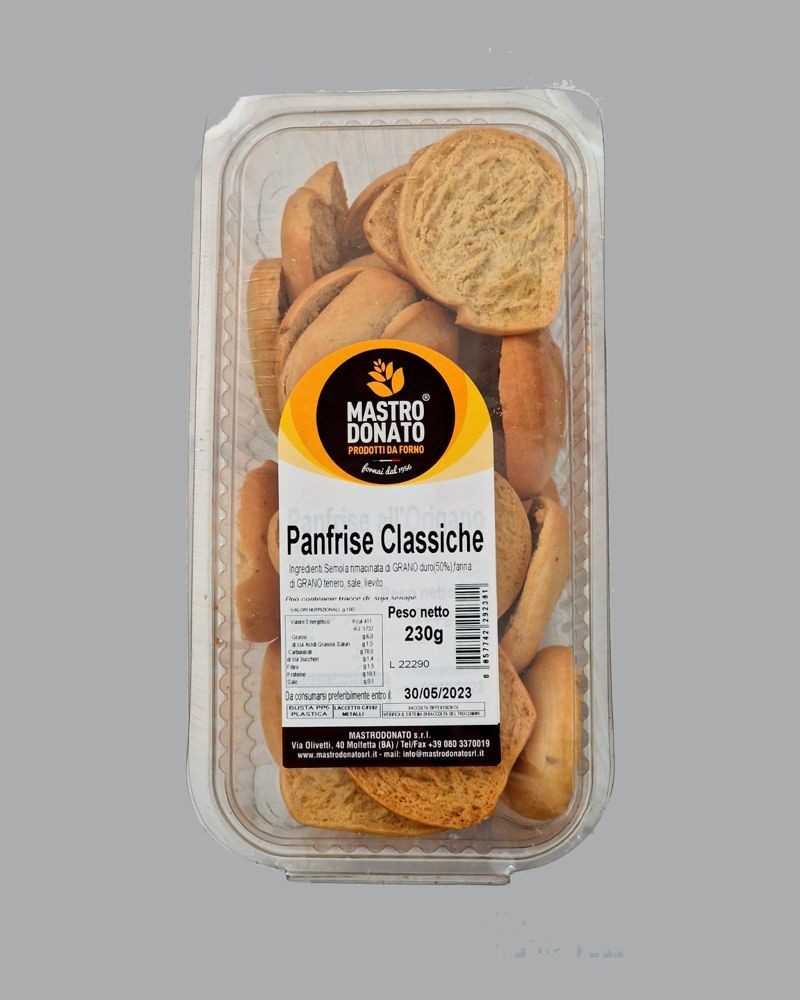 PANFRISE CLASSICHE MASTRODONATO 230g