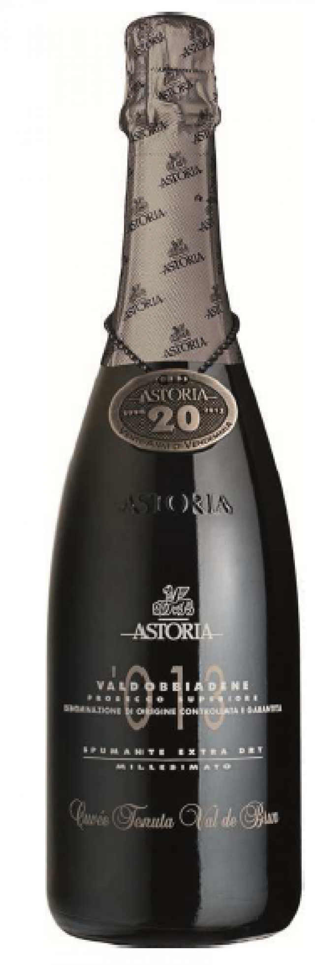 Astoria A.C. Srl "MILLESIMATO CUVEE TENUTA VAL DE BRUN" Valdobbiadene Prosecco Superiore DOCG Extra Dry Spumante