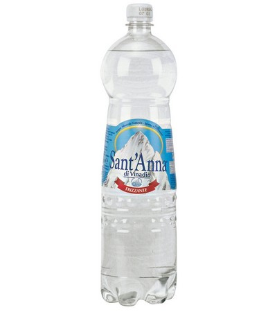 6 bottiglie ACQUA SANT'ANNA FRIZZANTE 1,5 litri