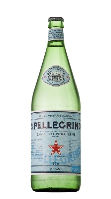 12 bottiglie ACQUA SANPELLEGRINO FRIZZANTE 1 litro