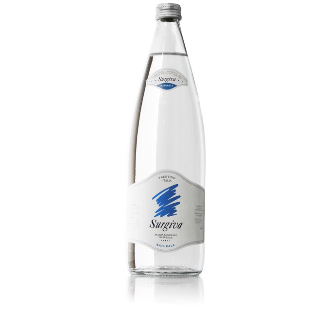 12 bottiglie ACQUA SURGIVA NATURALE 0,75 litri