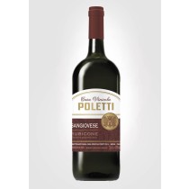 6 bot Poletti Sangiovese rubicone igt 1,5 lt