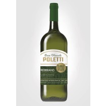 6 bottiglie Poletti Trebbiano rubicone igt 1,5 lt