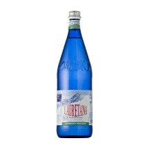 12 bottiglie ACQUA LAURETANA FRIZZANTE 1 litro