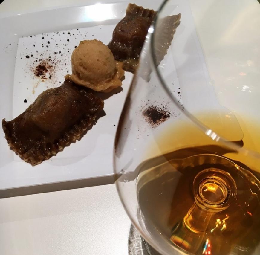 Degustazione con Carpigiani Rum e cibo con gelato